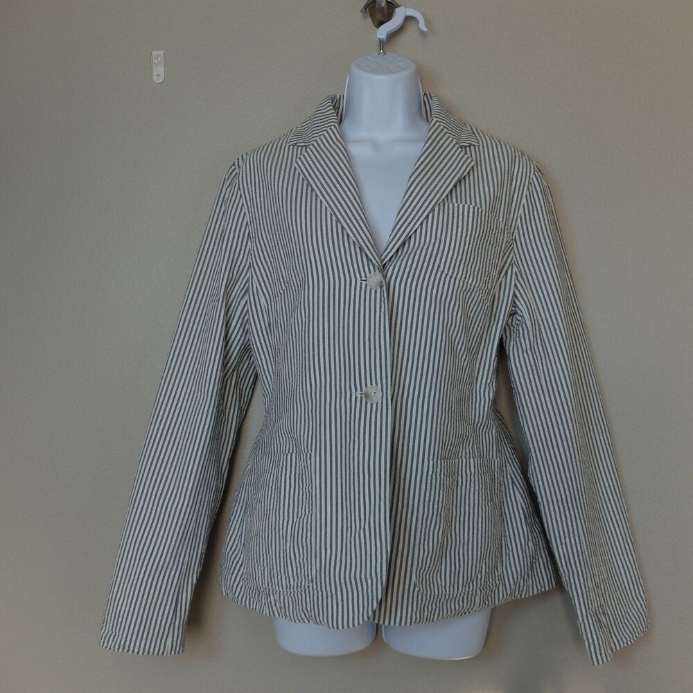 Polo Jeans Co Ralph Lauren Striped Blazer Size Large